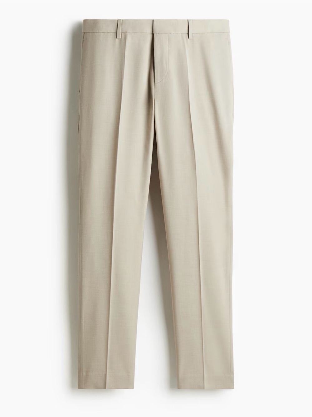 HM Men’s Slim Fit Dress Pants - Beige